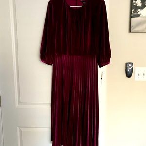 Maggy London Velvet Dress